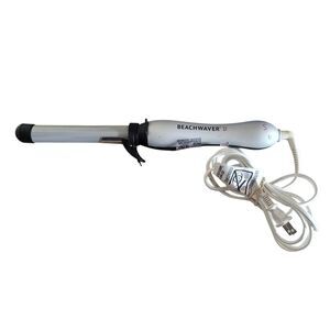 Beachwaver Co S1 Rotating Curling Iron White Black Gray Beauty Haircare READ